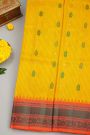 Gadwal Silk Yellow Saree