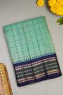 Gadwal Silk Sea Green Saree