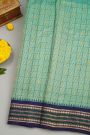 Gadwal Silk Sea Green Saree