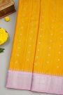 Gadwal Silk Mustard Saree