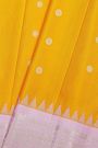 Gadwal Silk Mustard Saree