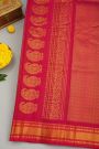 Gadwal Silk Cream Saree