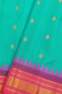 Gadwal Silk Sky Blue Saree