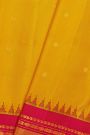 Gadwal Silk Mustard Saree