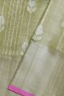 Venkatagiri Silk Light Green Saree