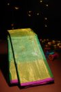 Venkatagiri Silk Sea Green Saree