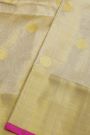 Venkatagiri Silk Cream Saree