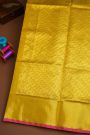 Venkatagiri Silk Mustard Saree
