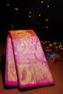Venkatagiri Silk Pink Saree
