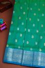 Venkatagiri Silk Peacock Green Saree