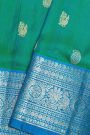 Venkatagiri Silk Peacock Green Saree
