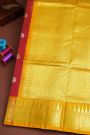 Venkatagiri Silk Red And Pink Saree