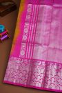 Venkatagiri Silk Lime Green Saree