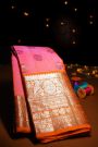 Venkatagiri Silk Pink Saree