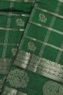Kuppadam Sico Bottle Green Saree