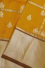 Venkatagiri Silk Mustard Saree