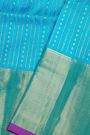 Venkatagiri Silk Sky Blue Saree