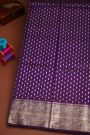 Venkatagiri Silk Purple Saree