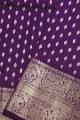 Venkatagiri Silk Purple Saree