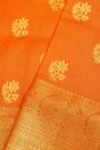 Venkatagiri Silk Orange Saree