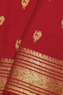 Venkatagiri Silk Red Saree