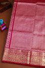 Venkatagiri Silk Magenta Saree
