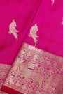Venkatagiri Silk Magenta Saree