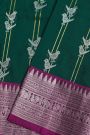 Venkatagiri Silk Green Saree