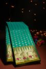Venkatagiri Silk Sea Green Saree