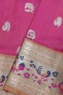 Venkatagiri Silk Pink Saree