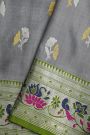 Venkatagiri Silk Grey Saree