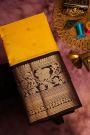 Kuppadam Sico Yellow Saree