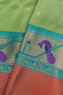 Kuppadam Sico Green Saree