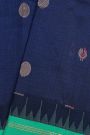 Kuppadam Sico Navy Blue Saree
