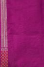 Matka Silk Royal Blue Saree