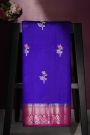 Matka Silk Royal Blue Saree