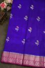 Matka Silk Royal Blue Saree