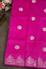 Matka Silk Pink Saree