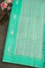 Matka Silk Sea Green Saree