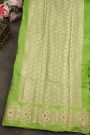 Matka Silk Green Saree