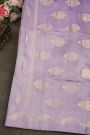 Matka Silk Lavender Saree