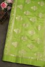 Matka Silk Green Saree