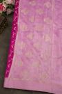 Matka Silk Rani Pink Saree
