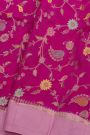Matka Silk Rani Pink Saree
