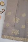 Designer Organza Grey Saree