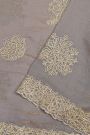 Designer Organza Grey Saree