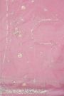 Designer Organza Pink Saree