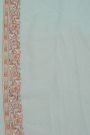 Designer Organza Light Blue Saree