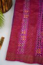 Fancy Tussar Multi Colour Saree