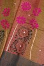 Fancy Tussar Multi Colour Saree